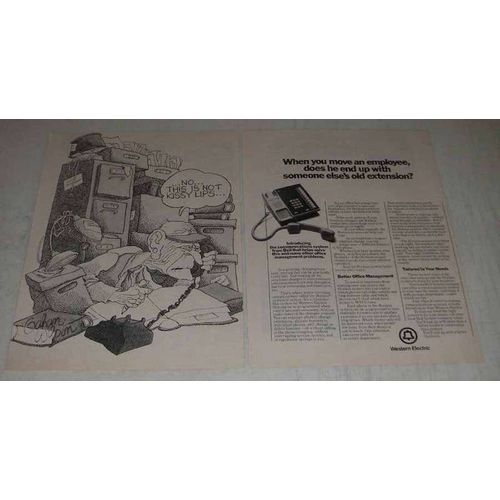 1980 Bell Horizon System Ad - Move an Employee