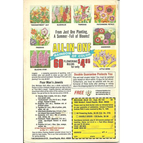 The Workbasket and Home Arts Magazine April 1989 Welcome Spring Needlework Tat