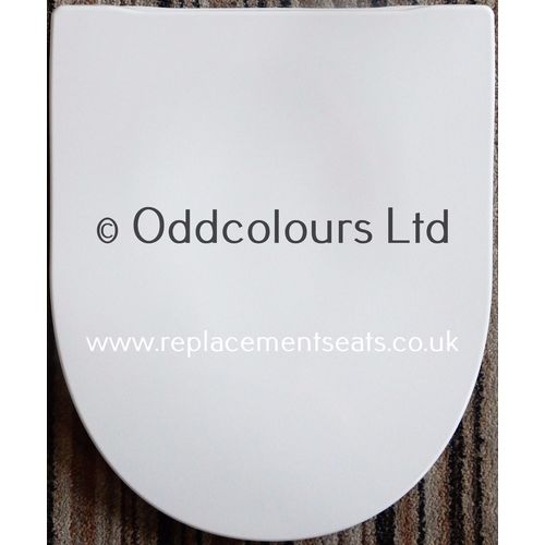 Pressalit 300 Slim Soft Close Seat, cover and hinges 1014000 DG6999