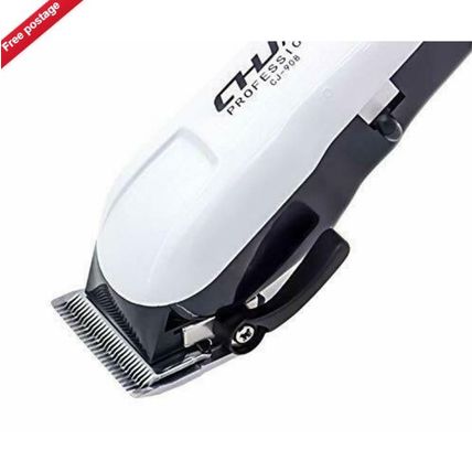 Precision Steel Cutter Head Electric Mega Taper Hair Clipper LCD USB charging UK