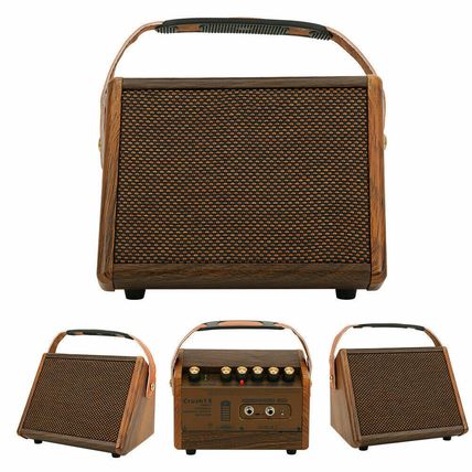 Flatsons Crush 15 Portable Acoustic Guitar Amplifier Amp BlueTooth Speaker 15W