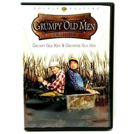 Grumpy Old Men / Grumpier Old Men (DVD, 2009) 2 Movies 1 Double Sided Disc (L6)