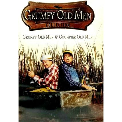 Grumpy Old Men / Grumpier Old Men (DVD, 2009) 2 Movies 1 Double Sided Disc (L6)