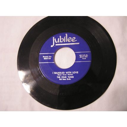 The Four Tunes 45-MARIE/I GAMBLED WITH LOVE