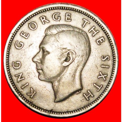 GREAT BRITAIN (1948-1951): NEW ZEALAND★ 1/2 CROWN 1950 SHIP★LOW START★NO RESERVE