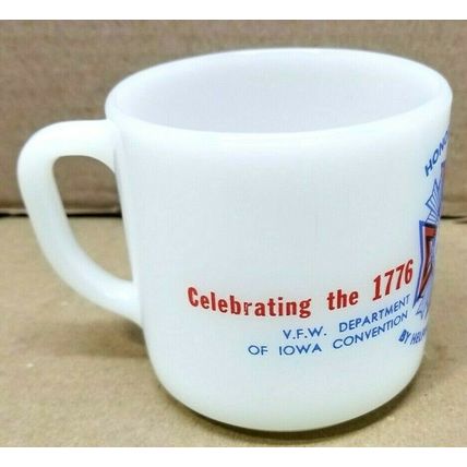 V.F.W. Post 3388, 1976 Bicentennial Year Mug Cup Federal Glass Co. (G6)