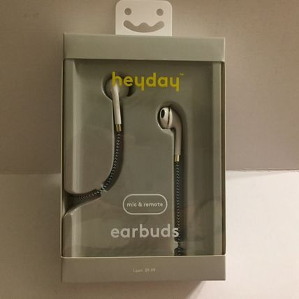 New HeyDay Wired White Earbuds
