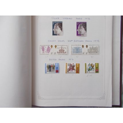 STAMPS / PAGE FROM ALBUM SILVER WQEDDING AS PHOTO (21/12)