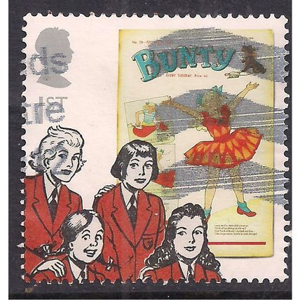 GB 2012 QE2 1st Comics ' Bunty ' used SG 3289 ( G142 )