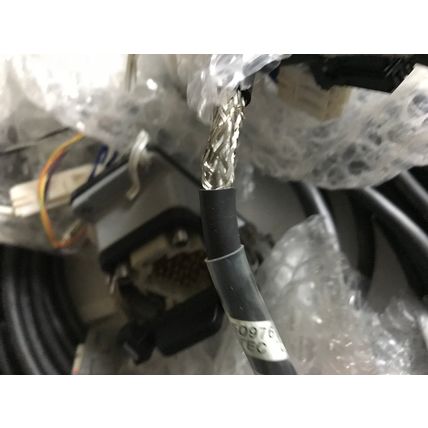 KAWASAKI 50976-2428 REV. G SERVO MOTOR WIRE HARNESS CABLE XJT5M,DAIDEN E91337,SB