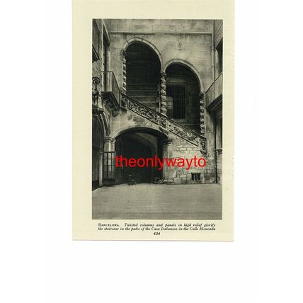 Guardia Civil & Urbanos, Barcelona, (Casa Dalmases, Reverse), Book Illustration
