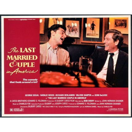 LAST MARRIED COUPLE IN AMERICA 1980 Natalie Wood, George Segal 4 LOBBY CARDS