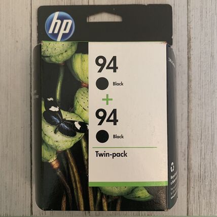 NEW OEM GENUINE HP 94 94 C9350FN Twin-Pack Black Ink Cartridges In Box EXPIRED