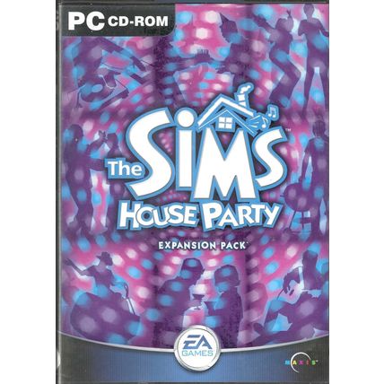 Game PC CD-Rom The Sims House Party Expansion Pack With Booklet