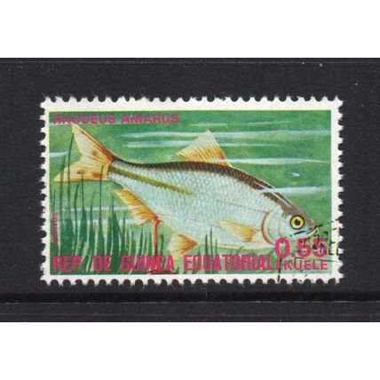 Equatorial Guinea - 1975 - 0.55Ek Fish, Used
