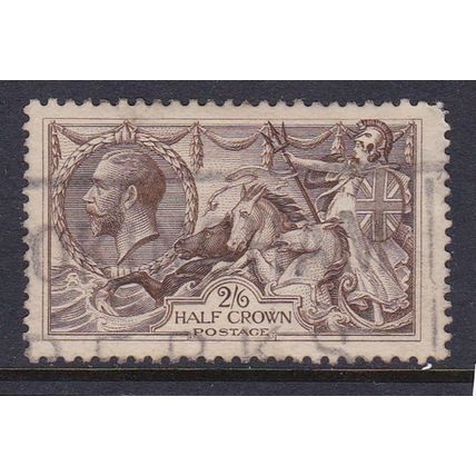 GB 1918-19 SEA HORSE BRADBURY WILKINSON 2/6d USED