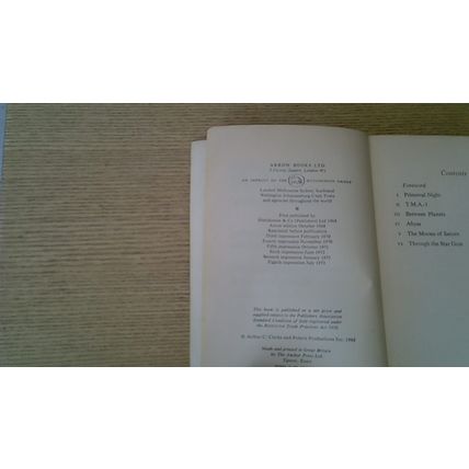 2001: A Space Odyssey. Arthur C. Clarke (Film Tie-In Paperback) VINTAGE 1973