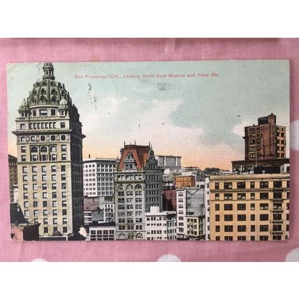 San Francisco, California. Antique Postcards x 5