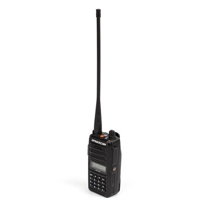 Dynascan AB-650 Walkie-talkie RX/TX banda aérea , aviación, drones, radioescucha