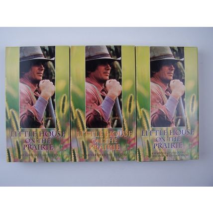 The Little House On The Prairie TV Series VHS 3 Tape Lot #1