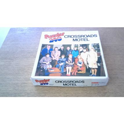 CROSSROADS MOTEL Jigsaw Puzzle (240 Piece - 3 MISSING) Hestair Puzzles (1978)