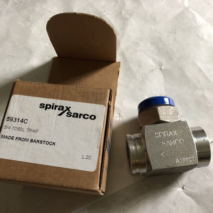NEW 3/4" SPIRAX SARCO TD52L,B.M.39314C THERMO DYNAMIC STEAM TRAP COOL BLUE,EN,AA