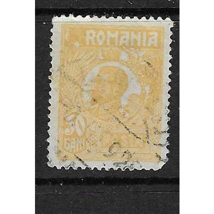 ROMANIA 1922 KING FERDINAND 50B USED SG929 #2