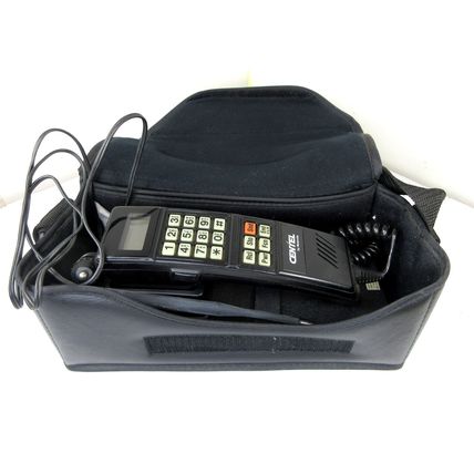 Cental Motorola Lincoln Telephone Cellular Vehicle Bag Phone SCN2330A TESTED