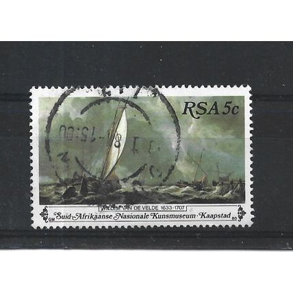SouthAfrica.SG481 5c "Marine with Shipping".Fine Used.Sept25b