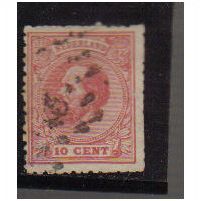 Netherlands 1872 10C RED F/U SG100