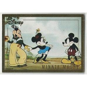 DISNEY ' PREMIUM GOLD ' card # 11 MICKEY'S RIVAL