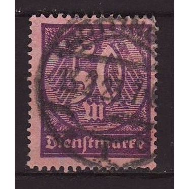 Germany 1922 SG O252 Used - Official (D-299)