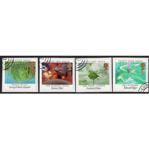 SG 1282/5: Europa: European Music Year: British Composers.