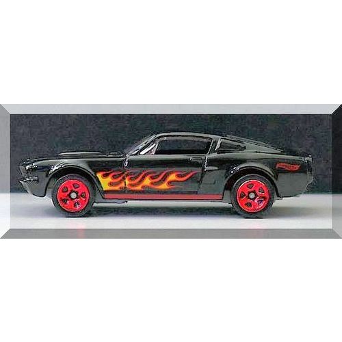 Hot Wheels - '67 Shelby GT500: HW Flames 5 Pack (2017) *Black Edition / Loose*