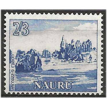 Nauru 1964 SG63 2/3d Ultramarine Unmounted Mint ....