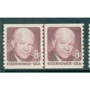 1402 8c Dwight Eisenhower Fine MNH CLP R0233
