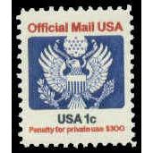O127 1c Eagle Very Fine MNH G0476