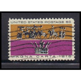 Used 1265 5c Magna Carta Fine KA7605