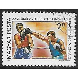 Mi 3750 A: European Boxing Championships, Budapest, comb perf. 12