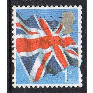 GB 2008 Smilers Booklet Stamps - Union Jack 1st used