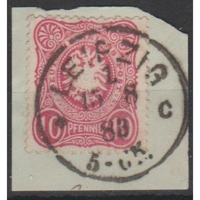 Mi: 41 used 1880 Leipzig 15.8.1883 Cat € 2.50