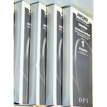 4 - 50 Pack OPI MICROWRAP FutureFiber Pre-Cuts Self-Adhesive Nail Wraps Step #1