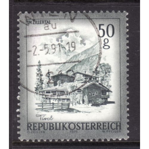 AUSTRIA 1973 SG 1675 VIEWS 50g ZILLERTAL FINE USED#