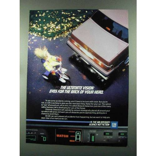 1987 General Motors Ad - The Ultimate Vision