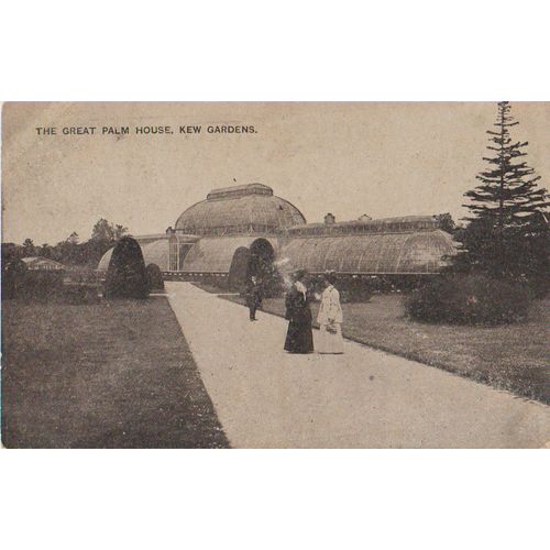GB circa 1910 Great Palm House & New Gardens by Auto Photo see others