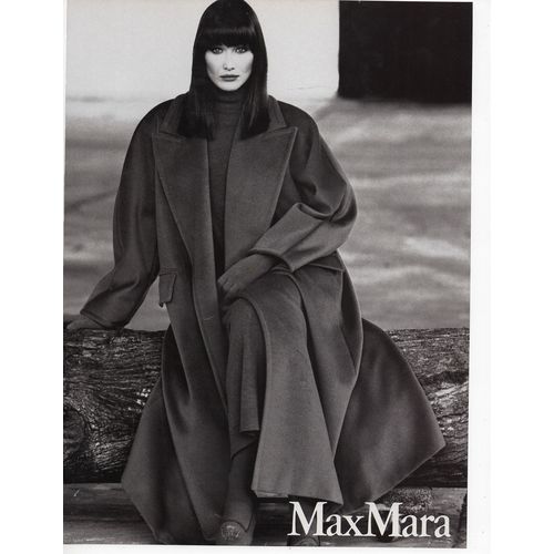 Max Mara vintage Full 4 Page Print Ad October 1994