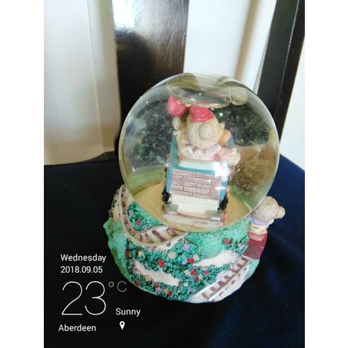 Snow Globe, Christmas Themed, Bears, Music Box