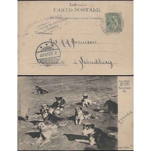 Turkey Postcard 1903 French Offices in Levant to Germany
