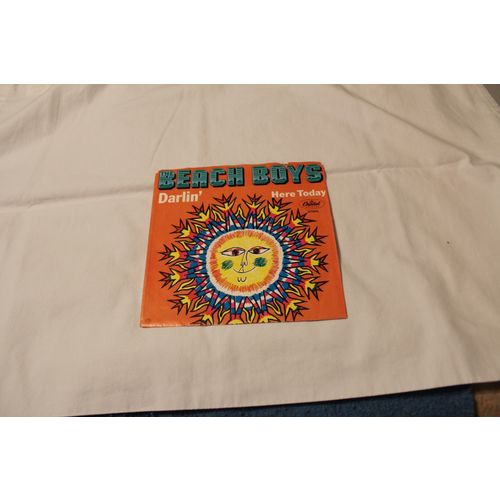 The Beach Boys 45 & Picture Sleeve-DARLIN'/HERE TODAY
