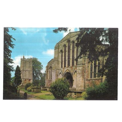 ST. MARY THE VIRGIN, BERKELEY, GLOUCESTERSHIRE. unused vintage postcard =